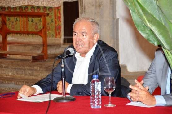 Pregón de las fiestas de San Francisco 2018 a cargo de Antonio Vega Martel (Foto Francisco Javier Santana)